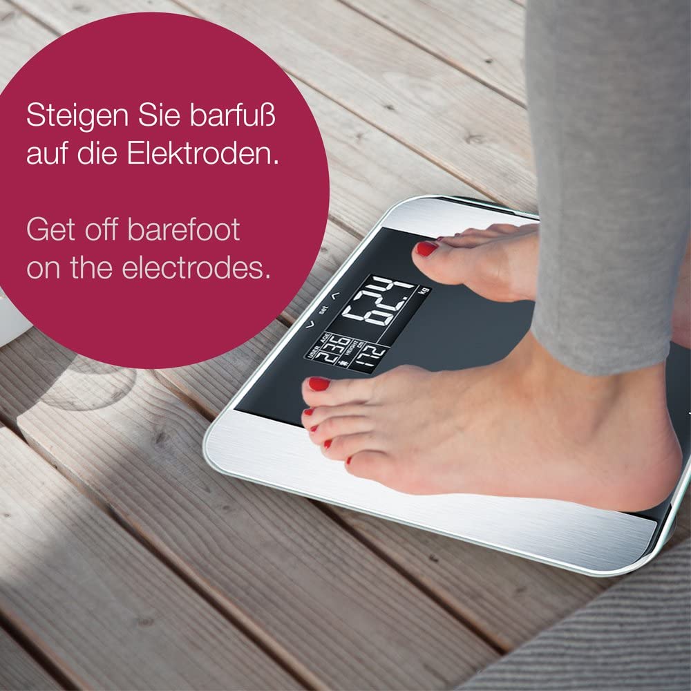 Beurer 748.17 Body Fat Diagnostic Bathroom Scale