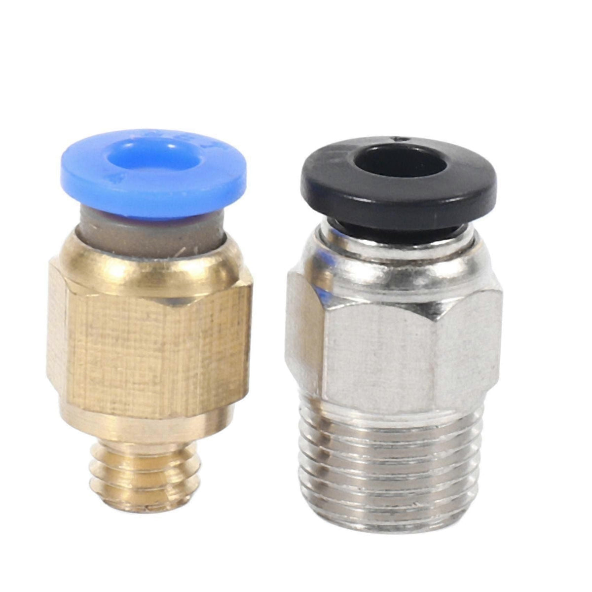 Pc4-m10 Straight Pneumatic Fitting Push To Connect + Pc4-m6 Quick In Fitting For 3d Printer Bowden