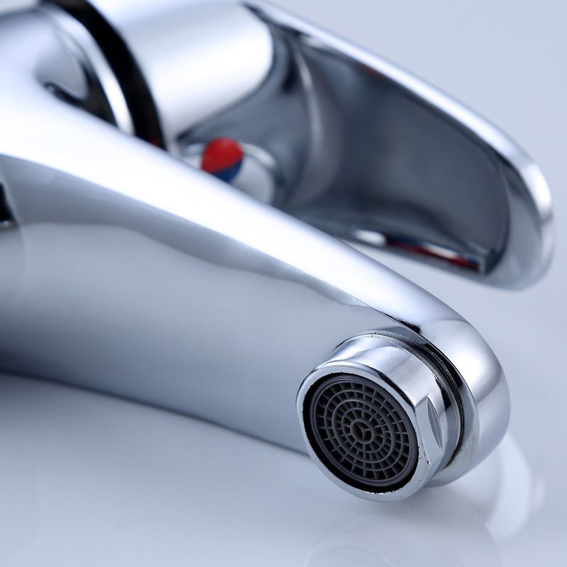 Cold Water Tap Single Hole Bathroom Faucet Single Lever Hand Wash Basin Mixer