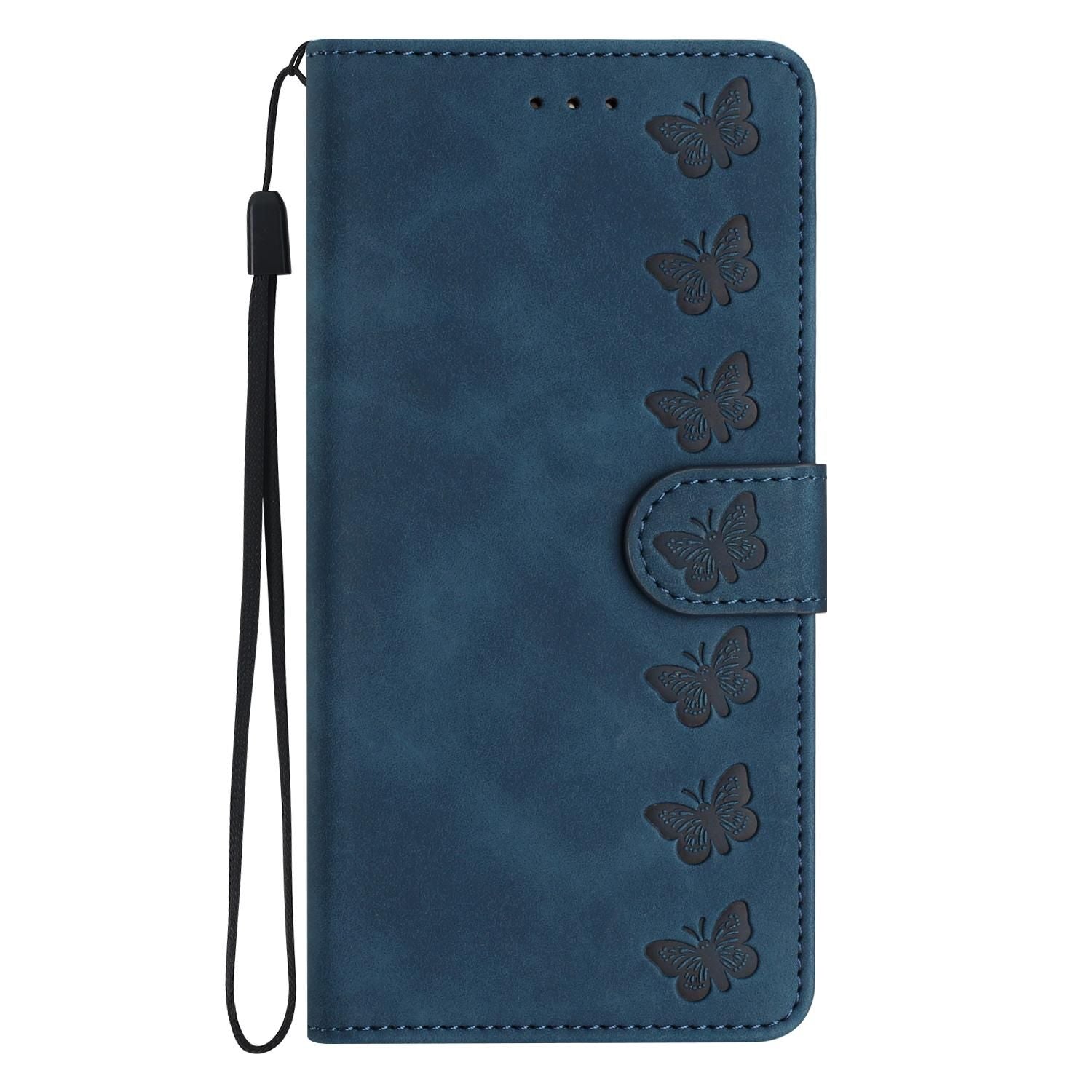 Seven Butterflies Embossed PU Case For Google Pixel 9a