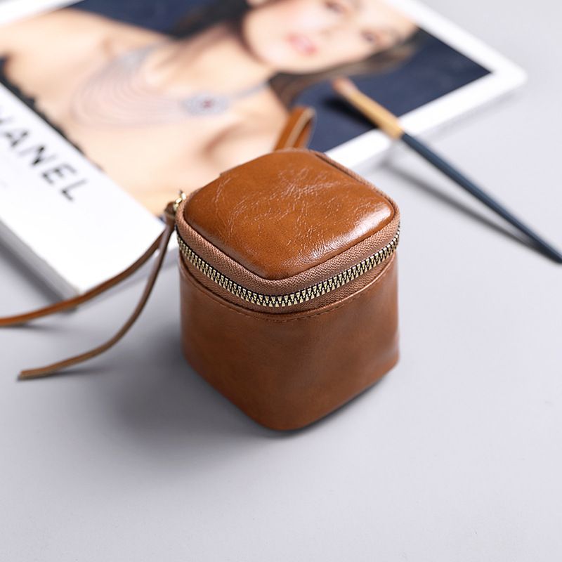 Mini Coin Purse Earphones Holder Bag Storage Bag for Keychain Lipstick Organizer
