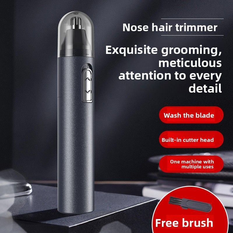 Battery Powered Washable Nose Hair Trimmer