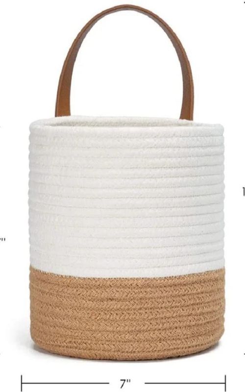 AIESY® 2pcs Modern Home Handcrafted Decor Baskets for Plantation