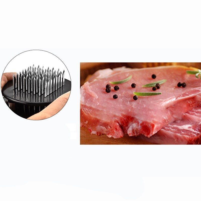 Meat Tenderizer Stainless Steel Steak Loosener Meat Hammer Kitchen Gadget For Chicken Fish Pork