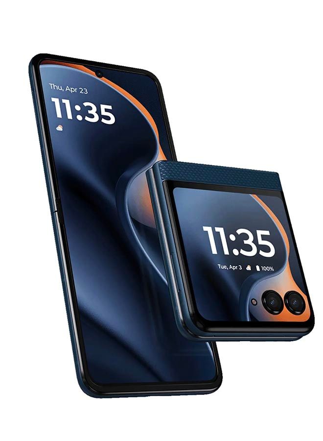 موتورولا رازر 60 5G 256 جيجابايت 8 جيجابايت رام بانتون جبل طارق سي (أزرق)