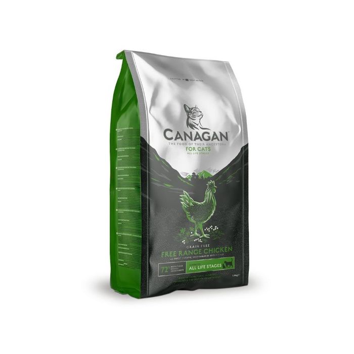 Canagan Free Range Chicken Grain-Free Dry Cat Food - 4kg