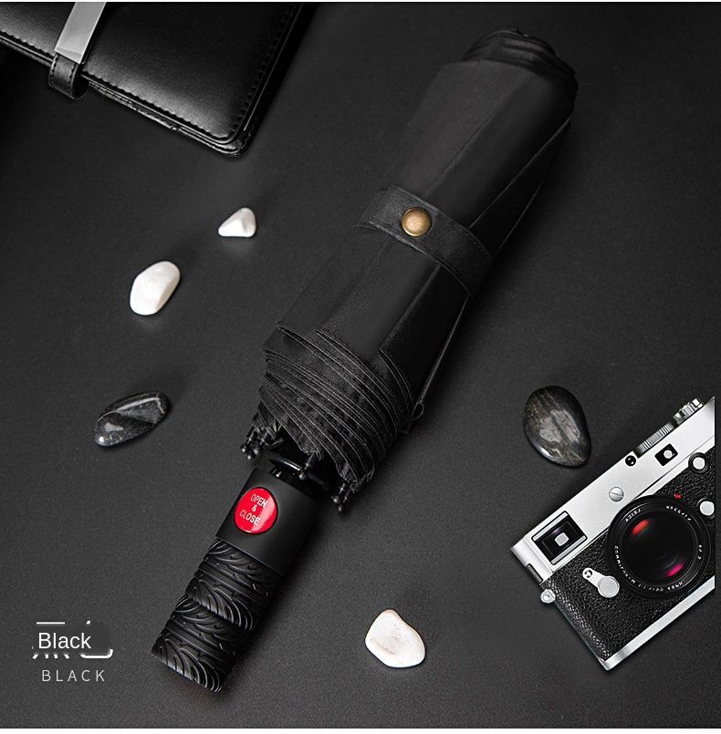 Automatic Umbrella Anti Storm Umbrella Sunny Umbrella Portable Outdoor Parasol