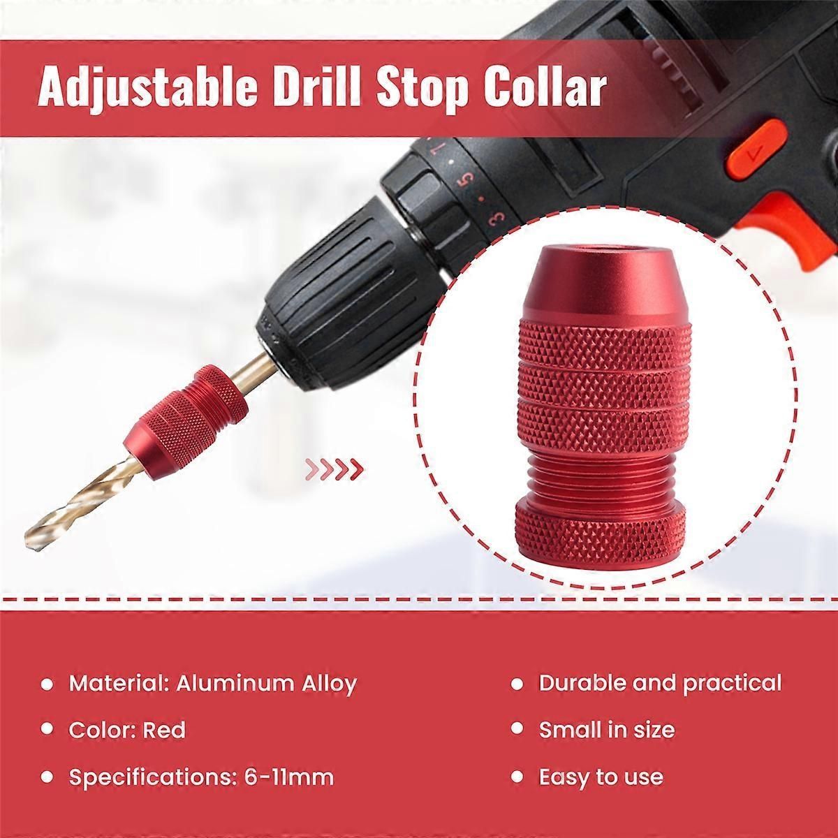 Drill Depth Stop 6-11Mm Drill Bit
