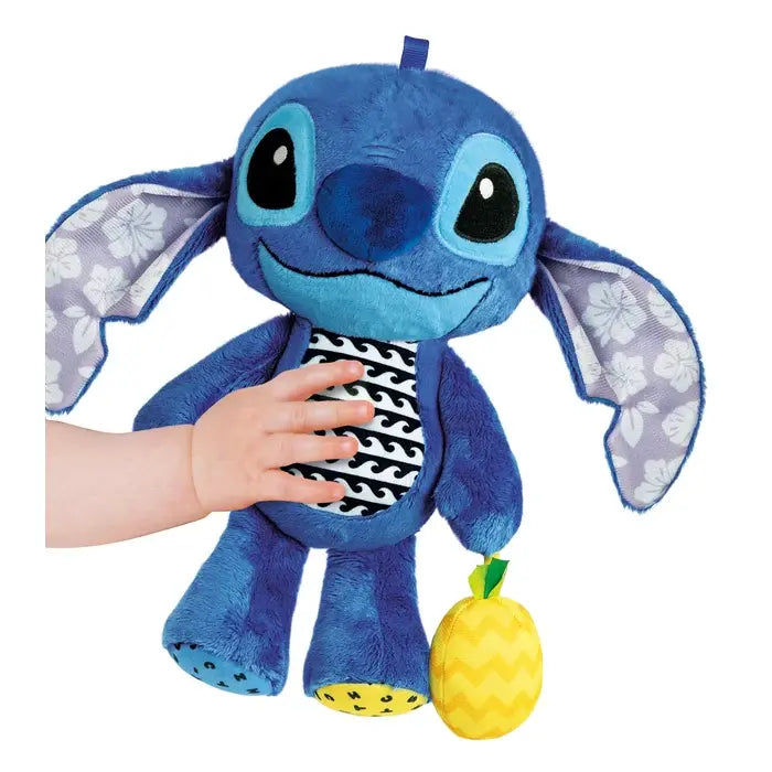Disney Baby Stitch First Activities Plush Toy by Clementoni – 6+ Months