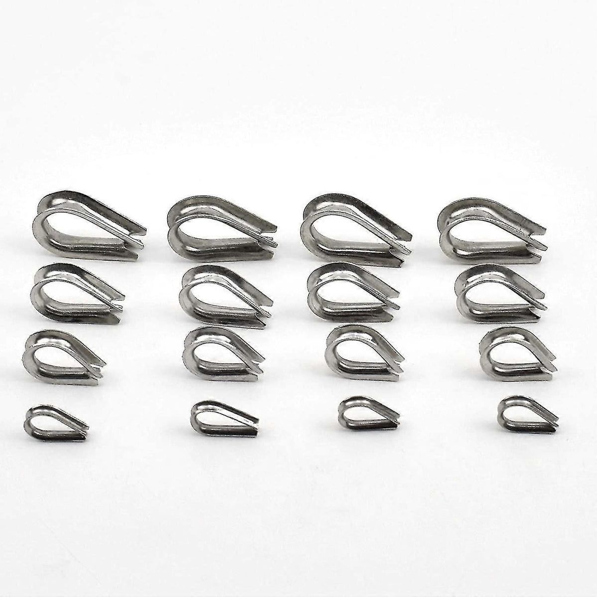 265pcs Crimp Sleeves and Stainless Steel Cable Lug Kit