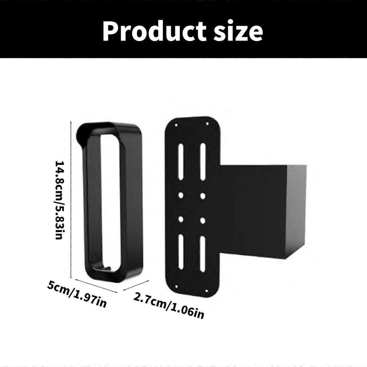 Anti Theft Outdoor Video Doorbell Bracket Secure Wall Mount Bracket for Video Doorbell