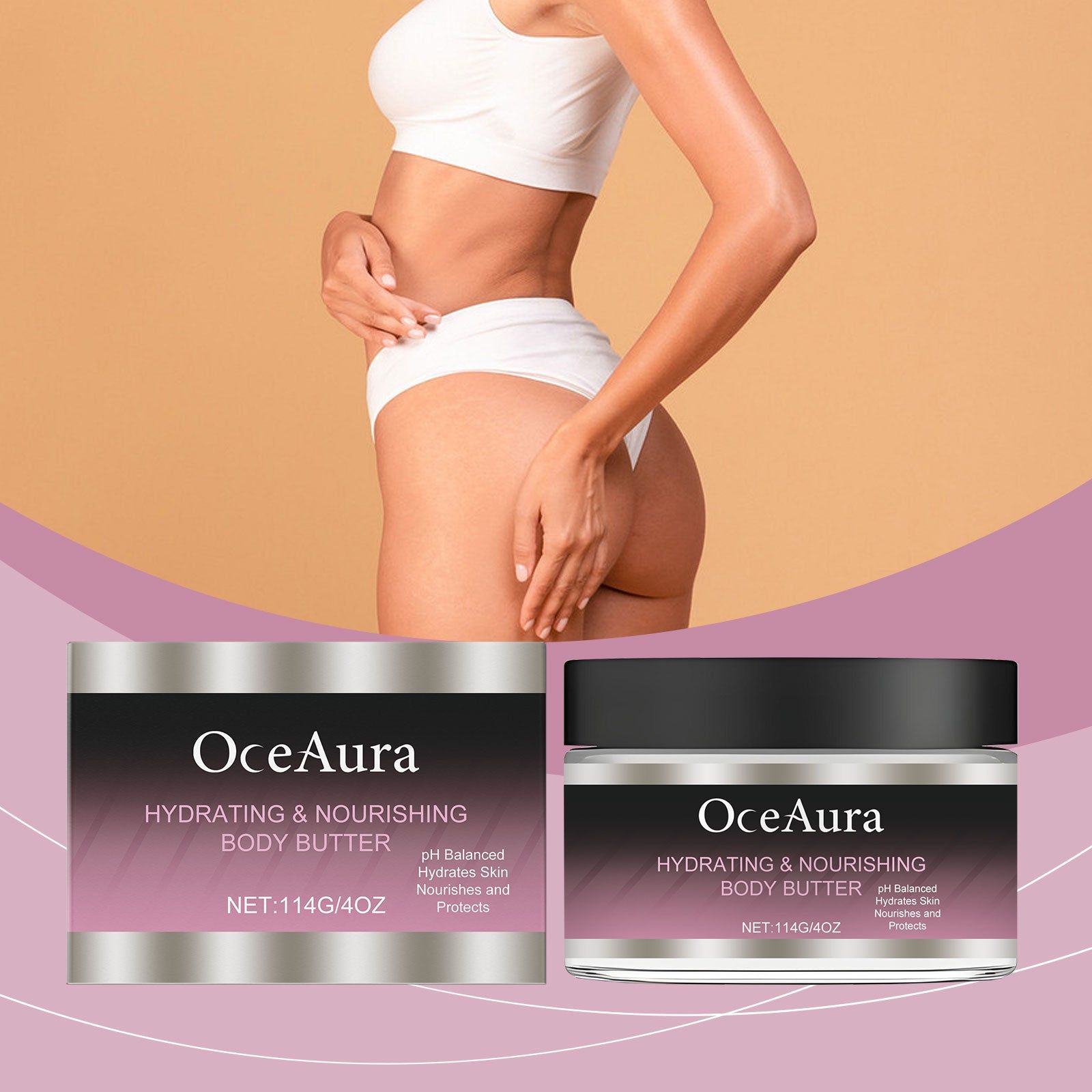 Body Care Moisturizing Cream, Hydrates, Nourishes, Locks in Moisture, Radiant Skin ,114g