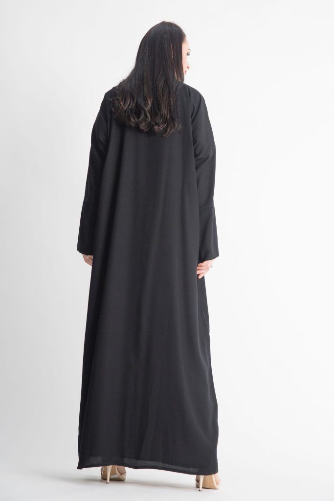 MOiSTREET Formal Coat Buttons Abaya
