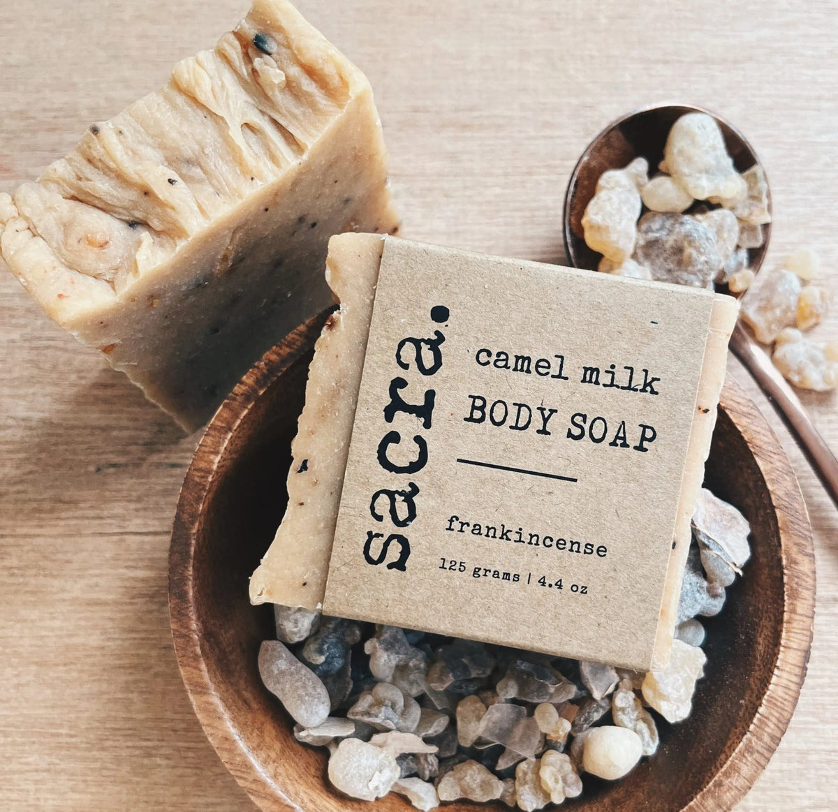 Signature Omani Frankincense Camel Milk Soap