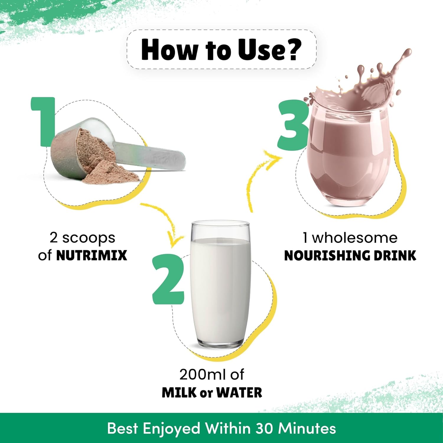 ليتل جويس نوتريميكس بودرة شوكولاتة مشروب غذائي كامل للأطفال 400 جرام