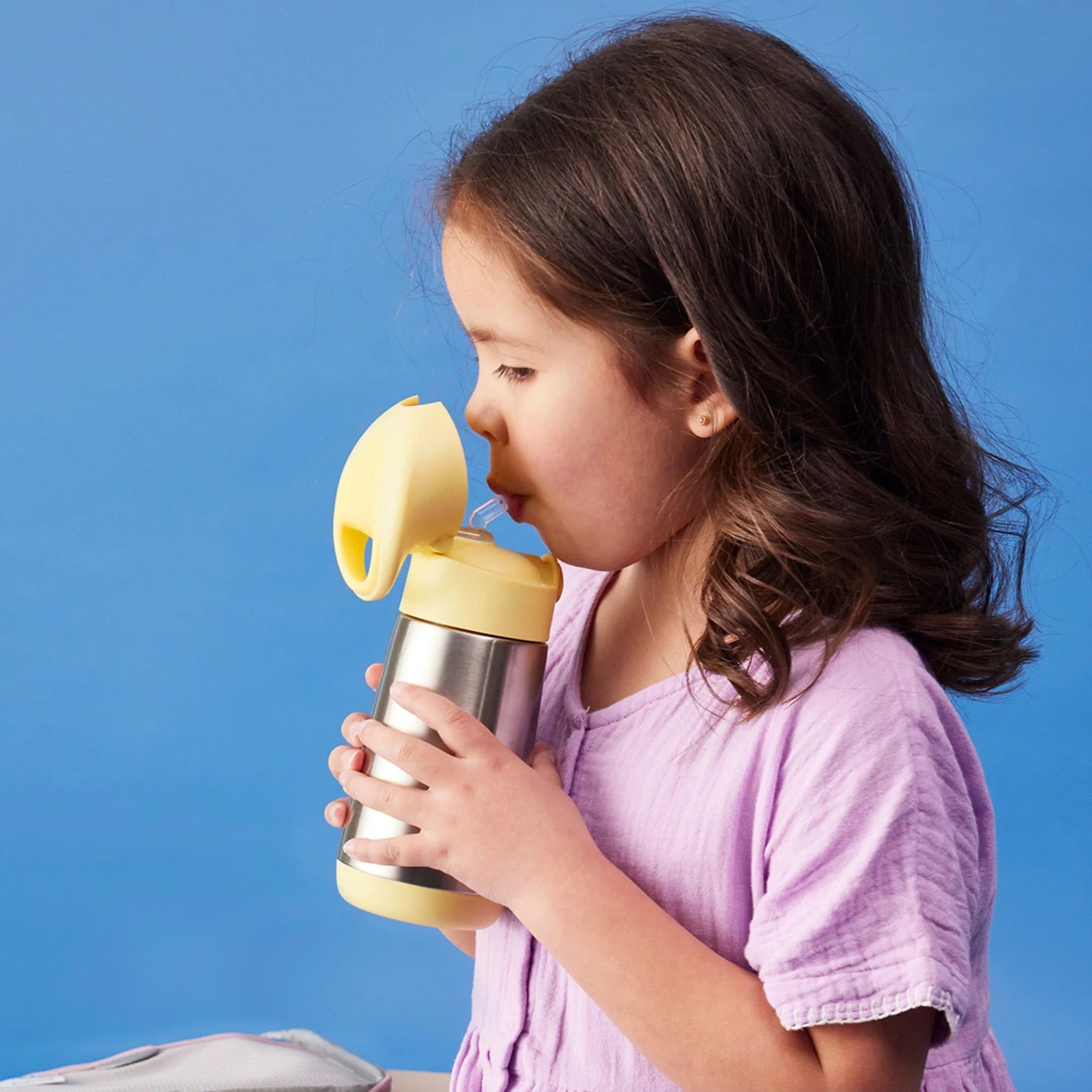 b.box Insulated Drink Bottle 350ml – Lemon Twist