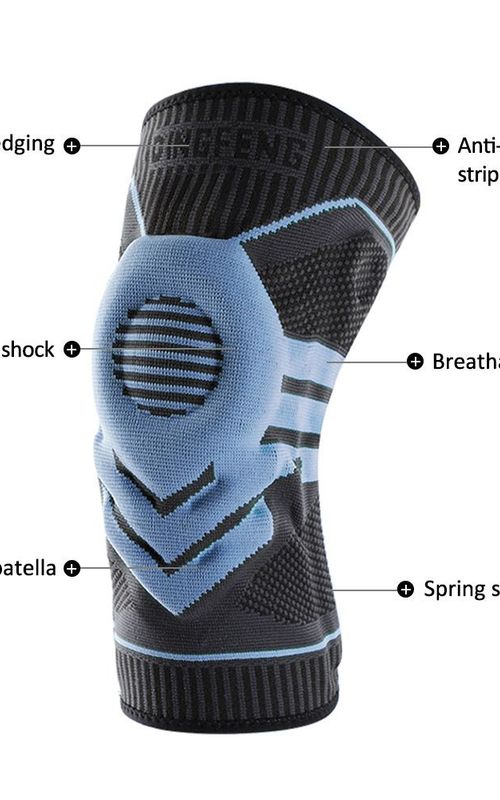 Knee Brace Meniscus Support Knee Pads With Patella Gel Pads Side Stabilisers For Running Arthritis