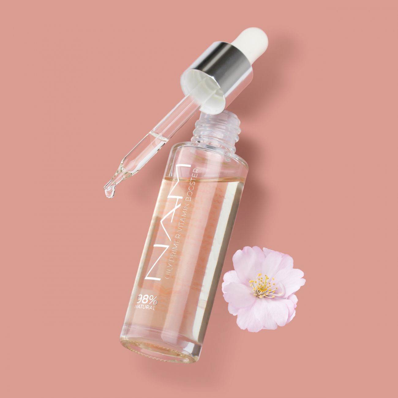 NAM Oily Primer Vitamin Booster, Vegan Oil-Control Face Primer with Vitamin Complex, 23ml