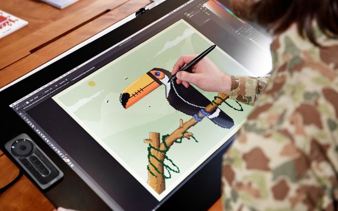 WACOM DTH-2420 Wacom Cintiq Pro 24 اللمس