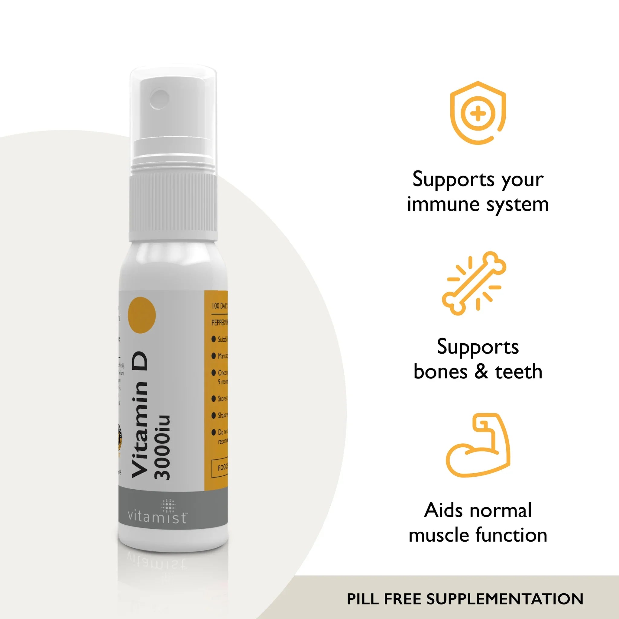 Vitamist Vitamin D3 - The Immunity