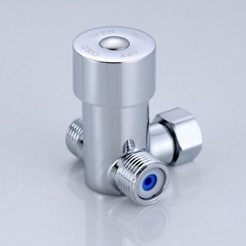 Adjustable Temperature Valve Induction Faucet Three-way Valve