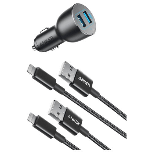 Anker BUNDLE CAR ADAPTR+MICRO CBLE