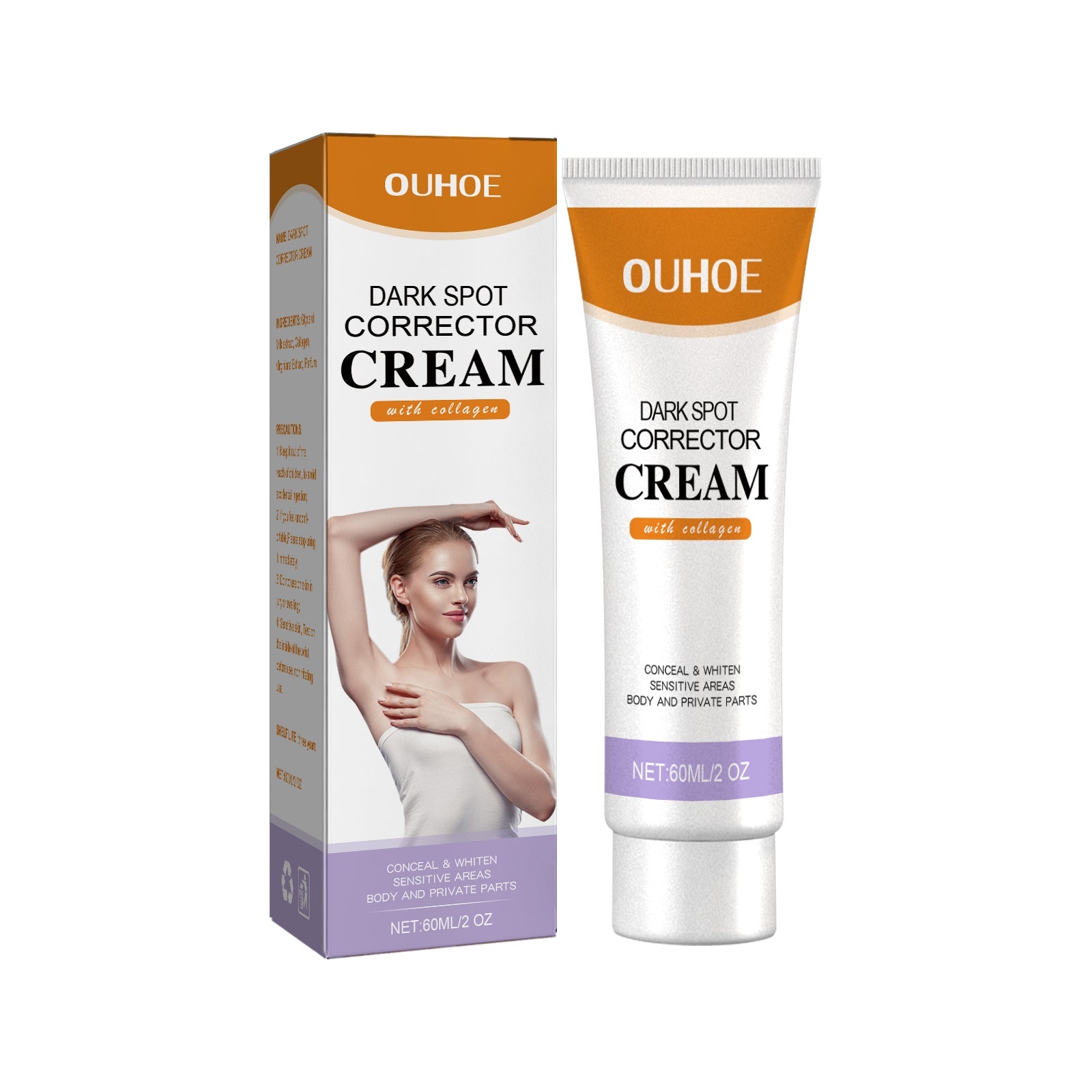 Brighten Dark Spots and Moisturize Skin, Collagen & Milk Extract for Radiant Glow ,60ml