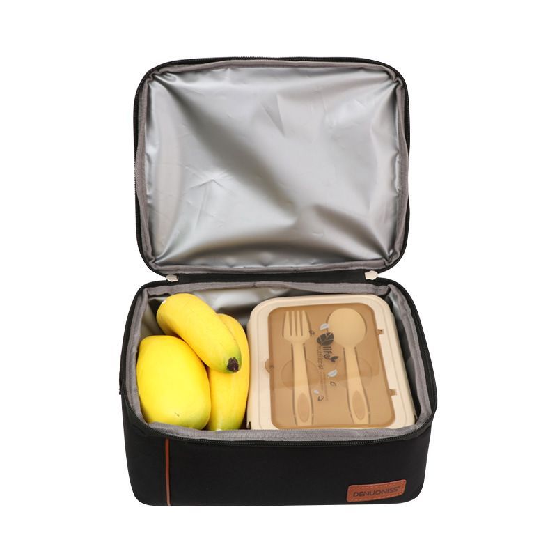 3 Layer Insulated Lunch Bag Large Capacity Thermal Tote