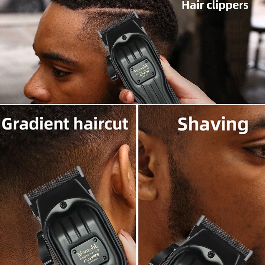 D4 Hair Clipper with 10 Guide Combs