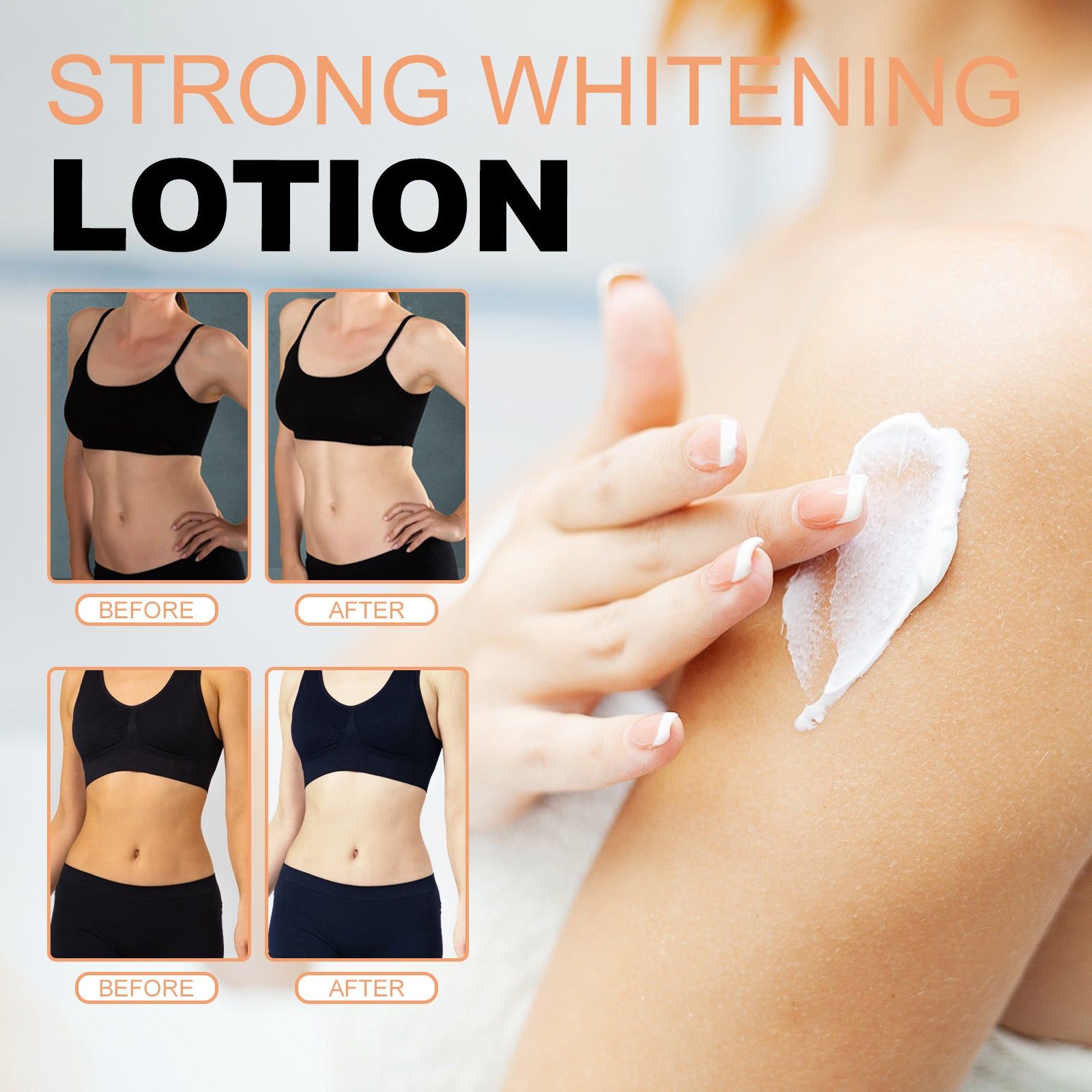 Brightening and Beautifying Skin Body Lotion, Moisturizing, Rejuvenating, Long-lasting Glow ,100g