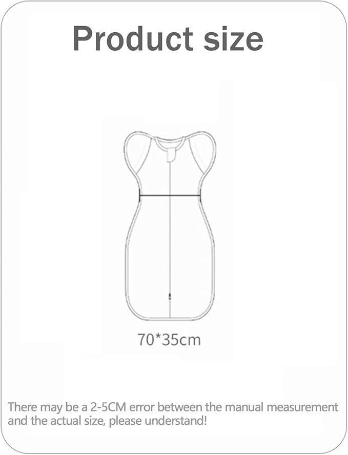 Baby Swaddle Wrap BABY Sleep Sack Baby Sleeping Bag for 3-9 Months Newborn