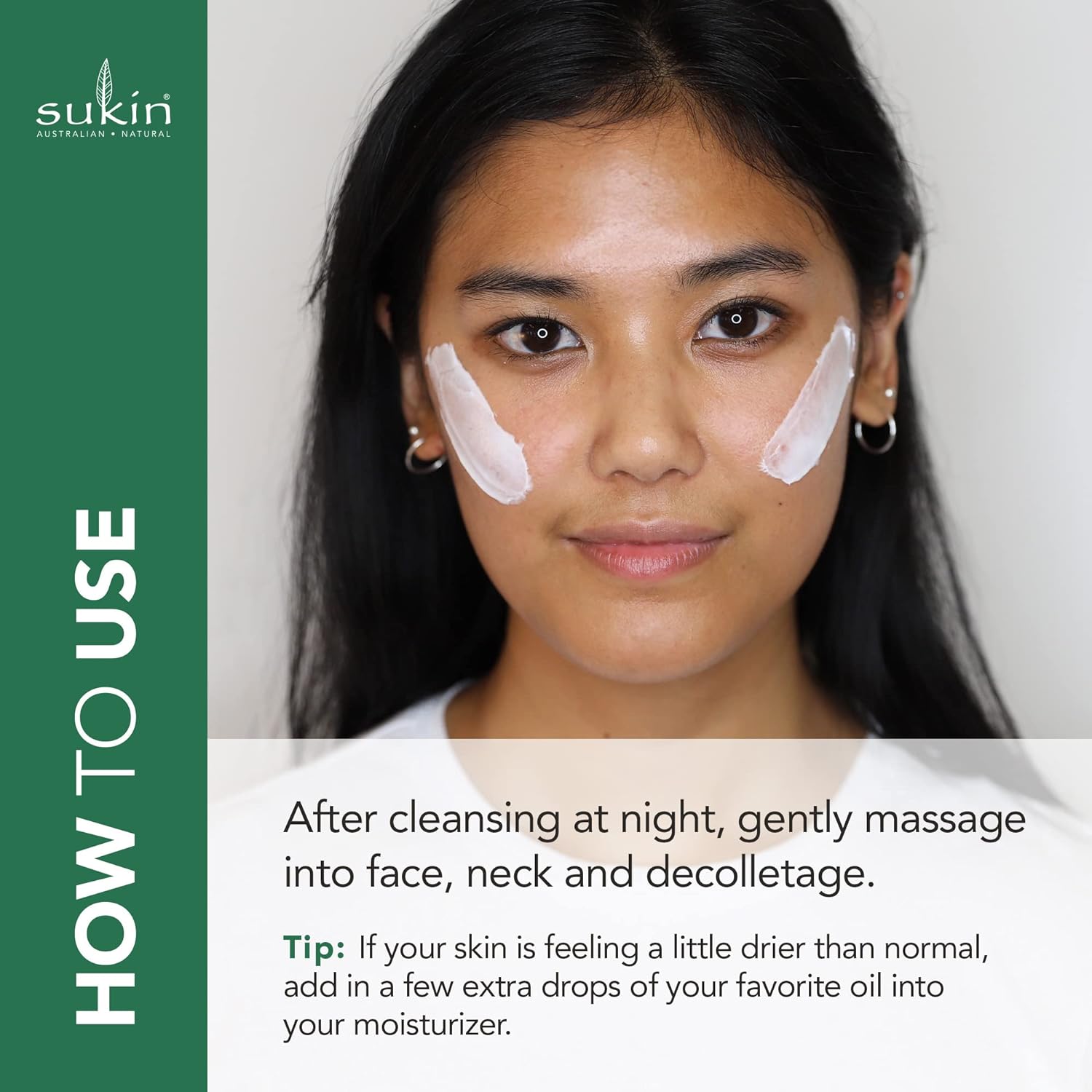 Sukin Moisture Restoring Night Cream, 120 Ml