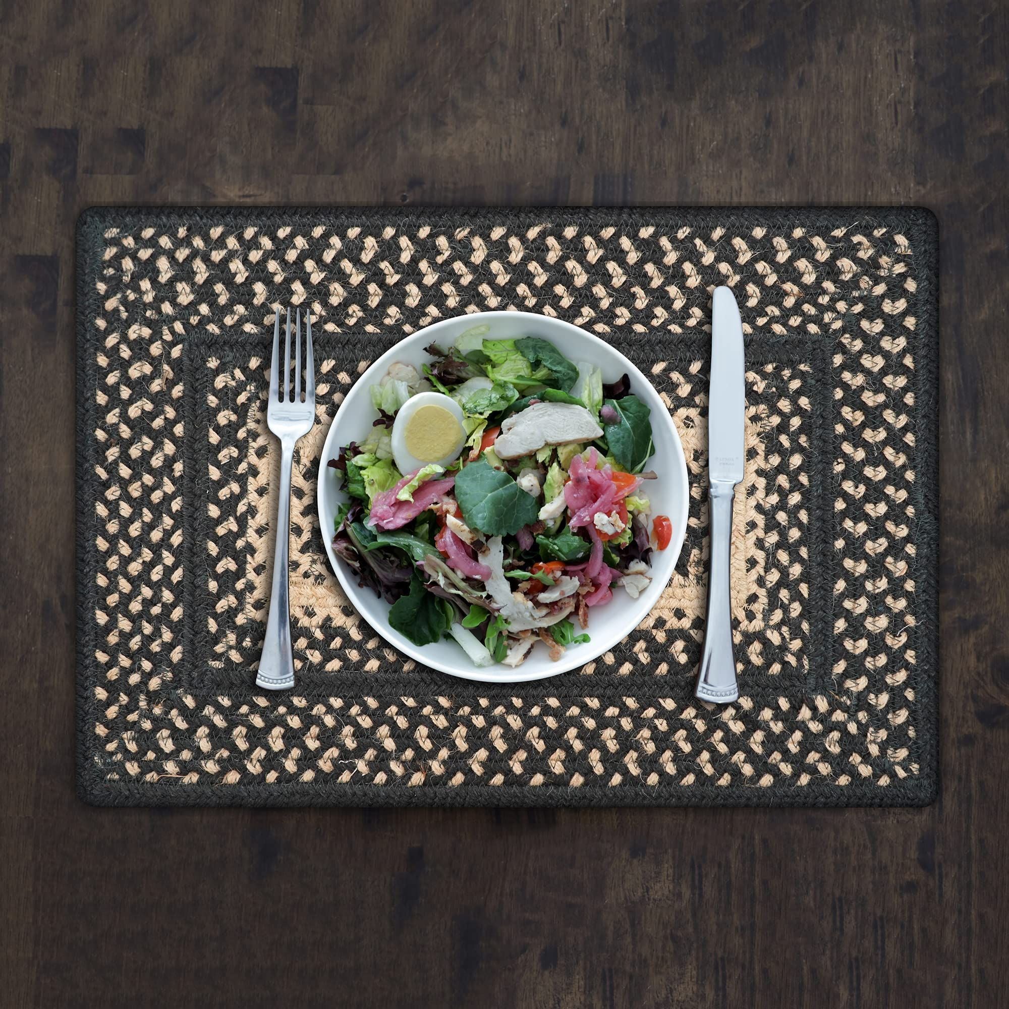Jute Manchester Primitive Braided Placemats