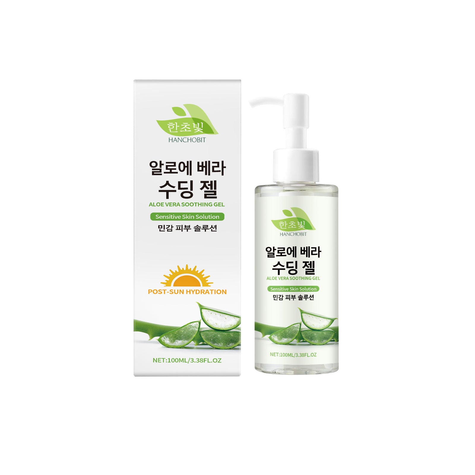 Aloe Soothing Gel, Deep Moisturizing, After Sun Care, Gentle Hydration ,100ml
