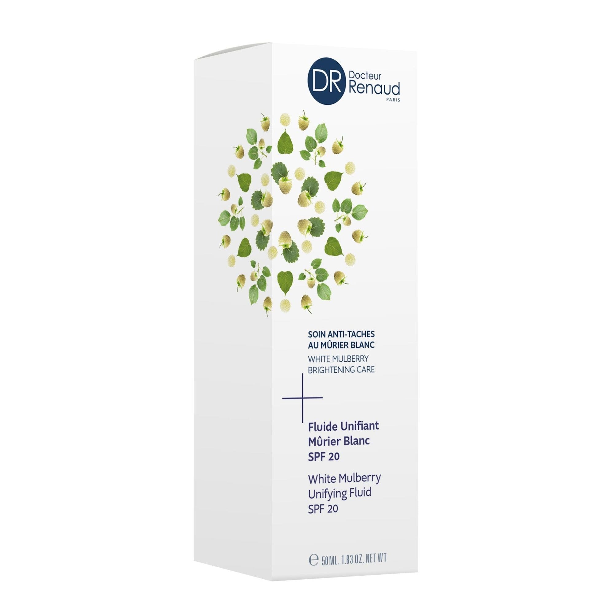 Dr Renaud White Mulberry Brighten SPF20 Fluid, 50ml