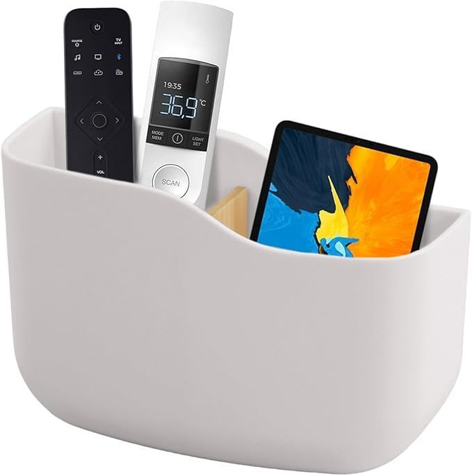 Remote Control Storage Box Wall Mounted Adhesive Remote Control Holder