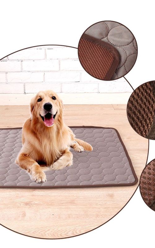 Dog Cooling Mat Sleeping Cooling Pad Washable Cool Blanket For Kennel Sofa Bed