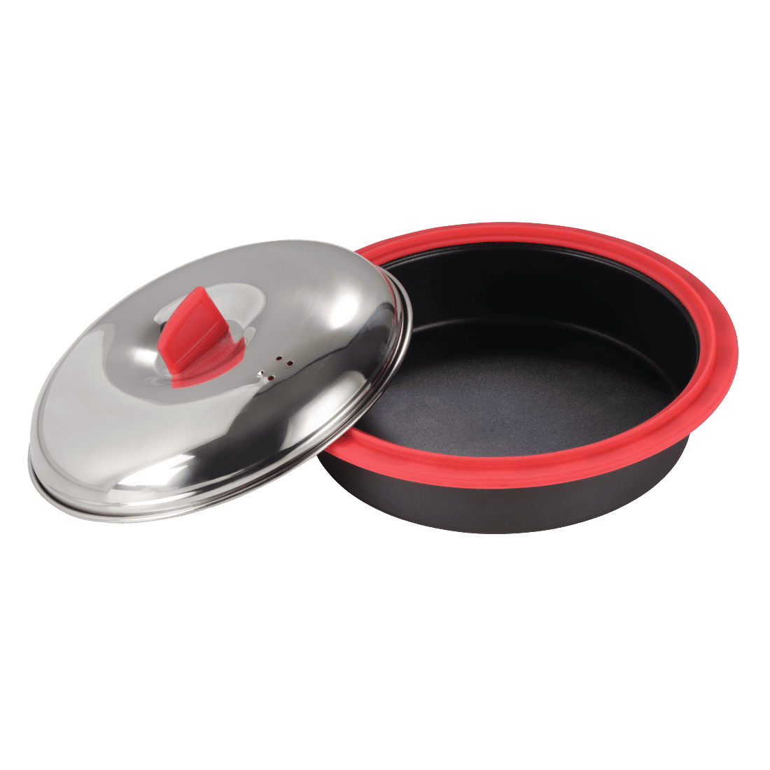 XAVAX 111493 Microwave Pot with Cover, 1.5 l, Up to 900W, Diameter 25.2cm, Height 10.6cm