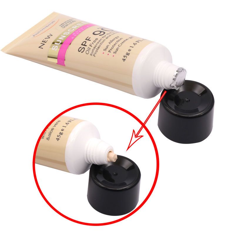 Airongie SPF 90+ PA+++ Sunscreen Lotion 45ml - Oil-Free Lightweight Sun Protection with Rose Essence
