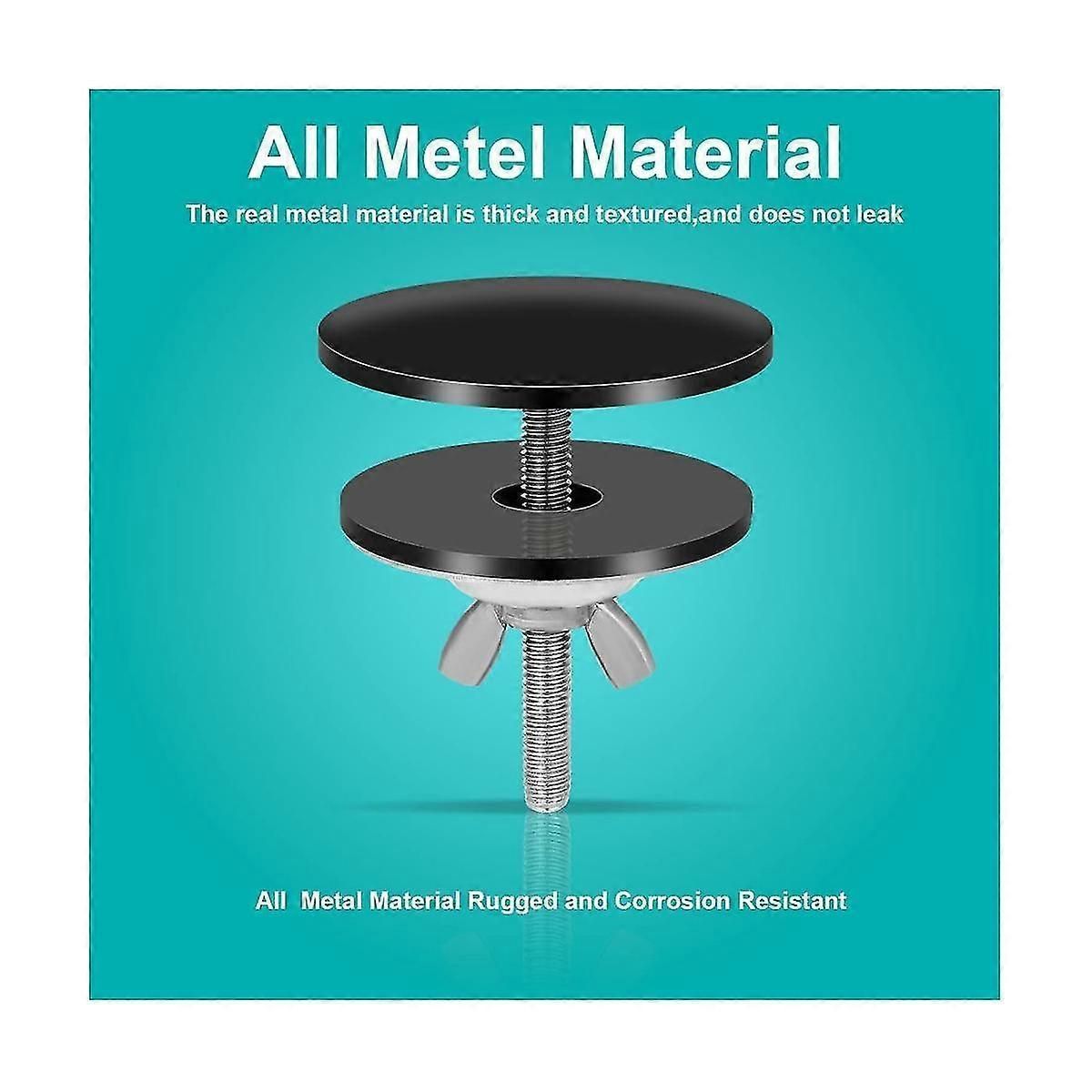 2 Inch Stainless Steel Sink Hole Cover With Rubber Gasket for Kitchen