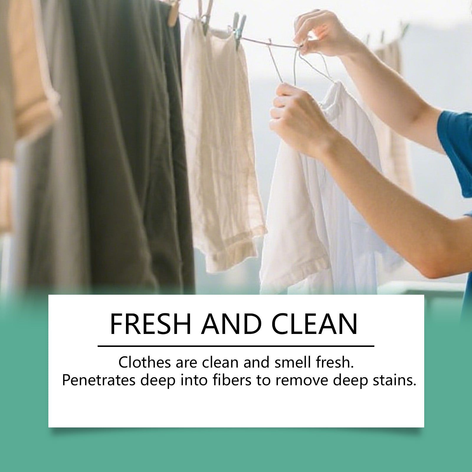 Deep Cleaning Laundry Tablets, Remove Stains, Fresh Clothes, Eco-Friendly ,30pcs