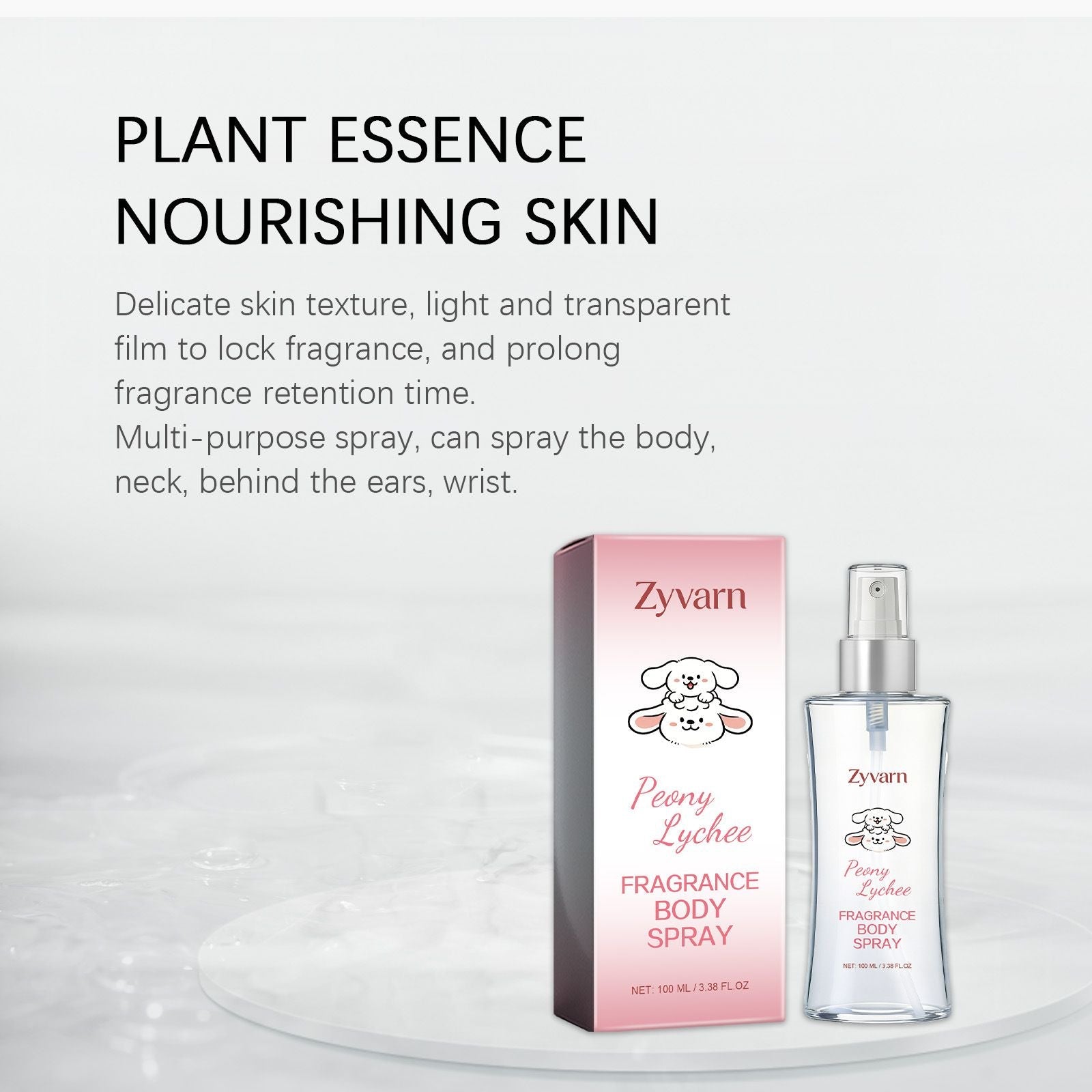 100ml Fragrance Body Mist with Fresh and Long Lasting