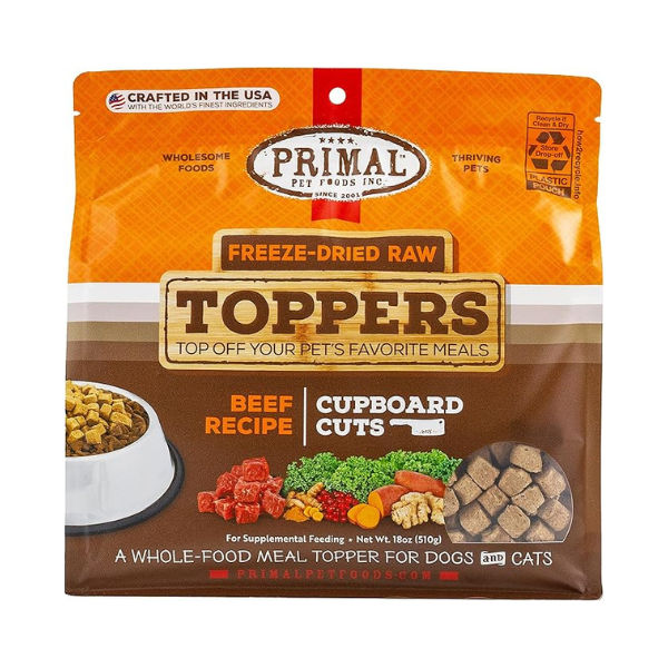 Primal Beef Cupboard Cuts Freeze-Dried Topper 18oz