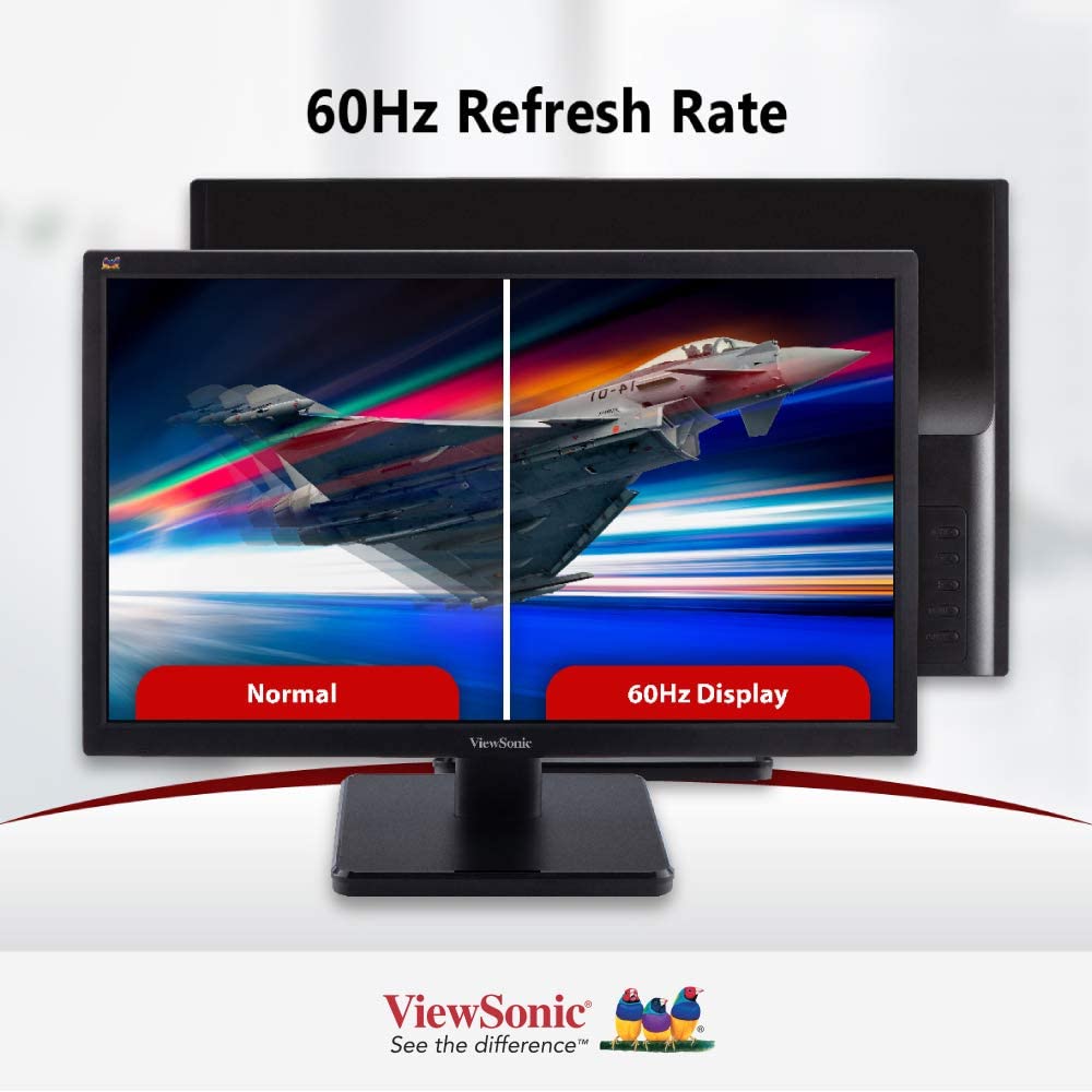 شاشة ViewSonic VA2223-H مقاس 22 بوصة بدقة Full HD من سلسلة MainStream