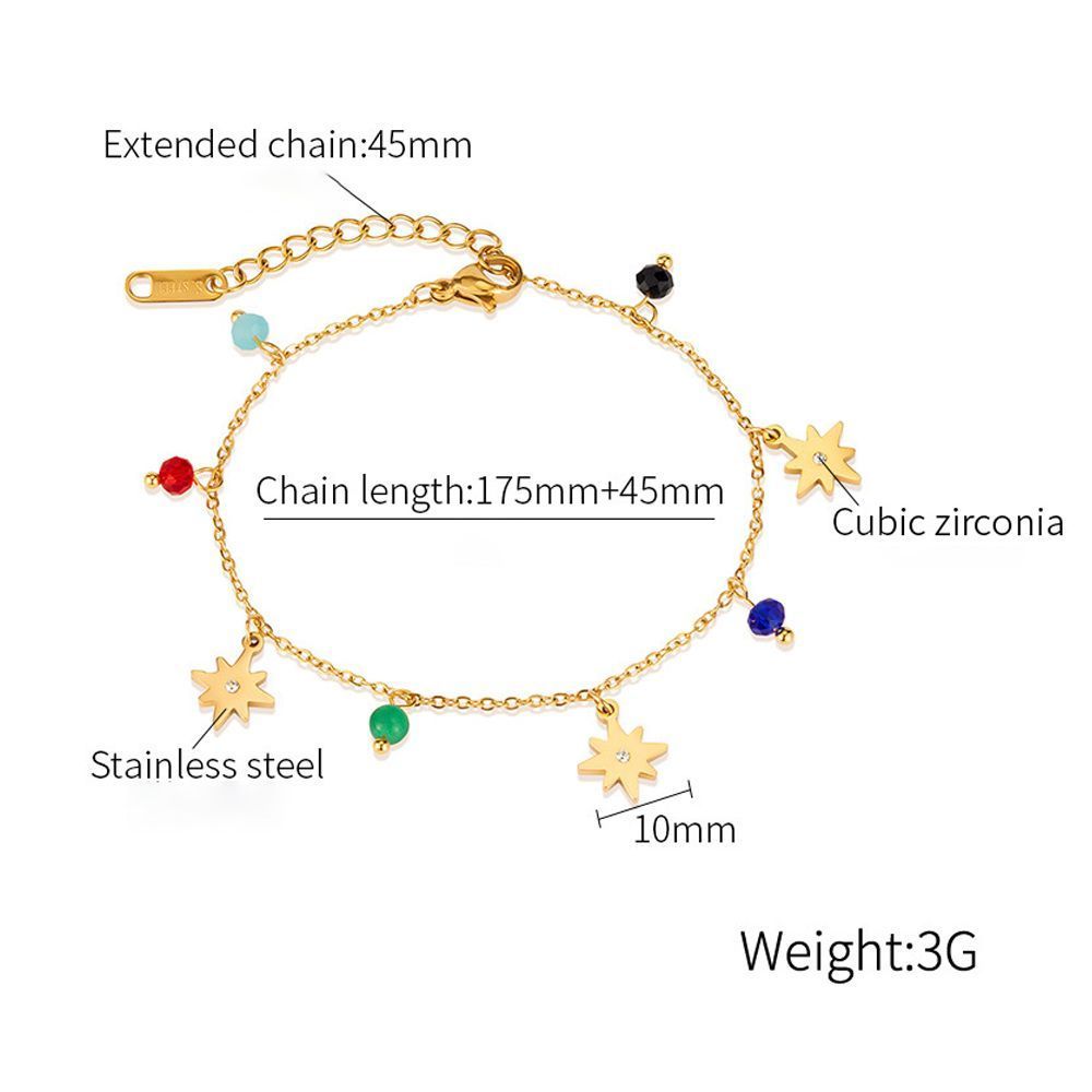 Star Bracelet Fashion Jewelry Star Chain Gift for Women