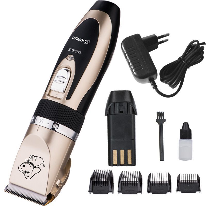 Electric Pet Hair Clipper with Guide Combs