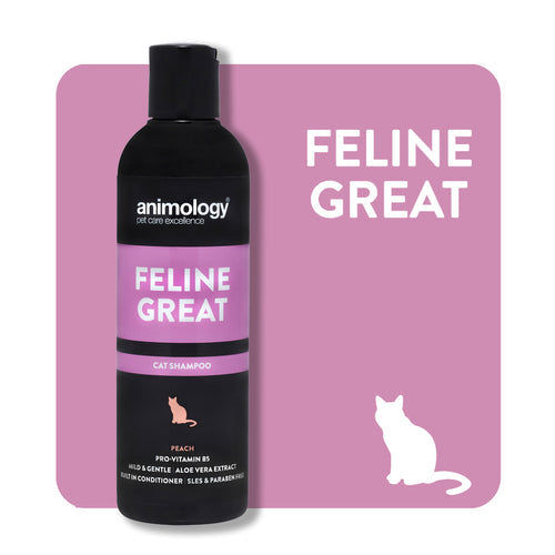 Animology Feline Great Cat Shampoo Peach - 250ml