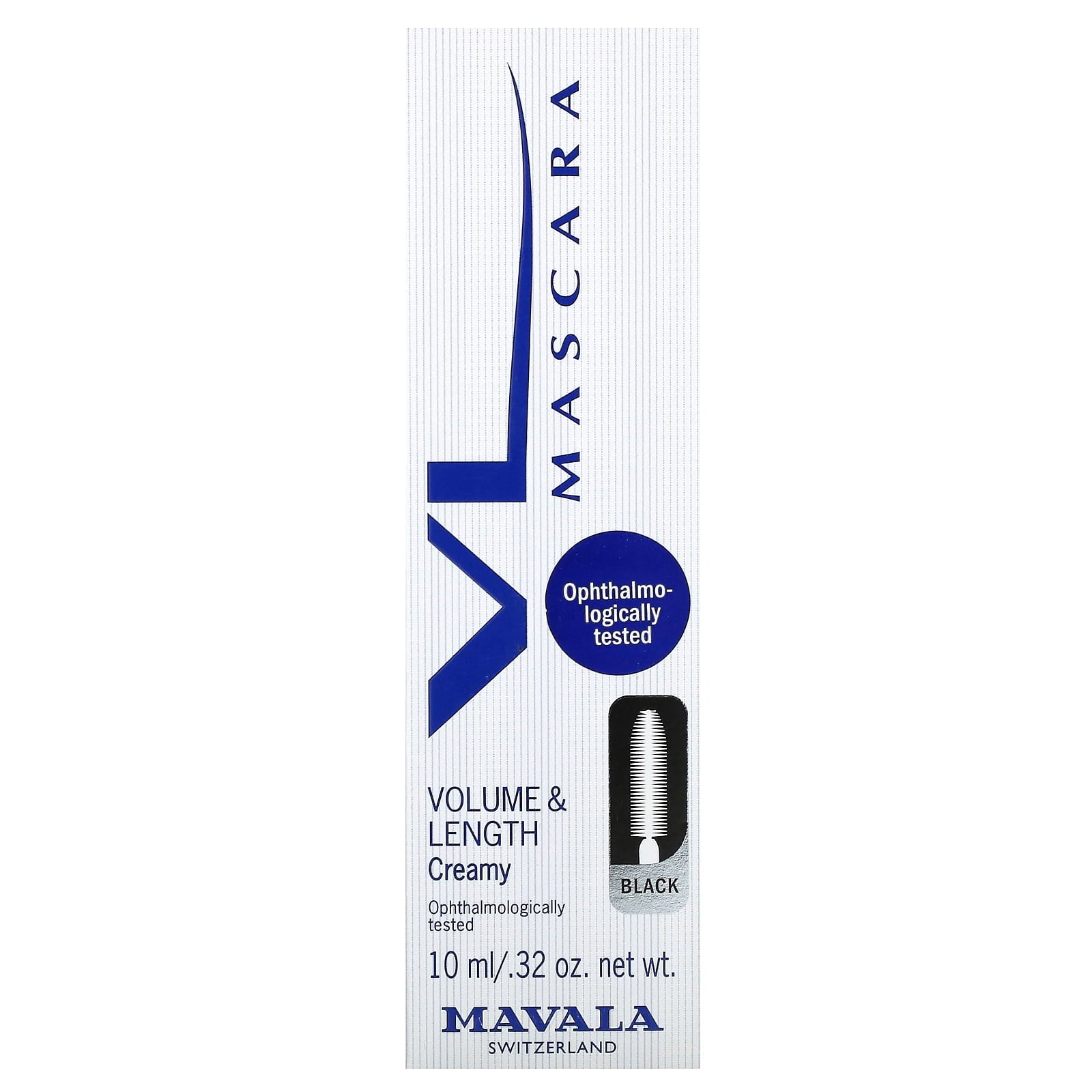 Mavala Mascara Volume & Length Creamy Black, 10ml