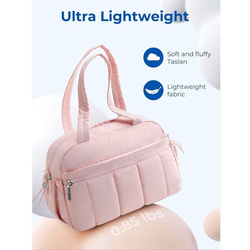 Women Duffle Bag Travel Weekender Carry On Bag Gym Tote with Wet Pocket