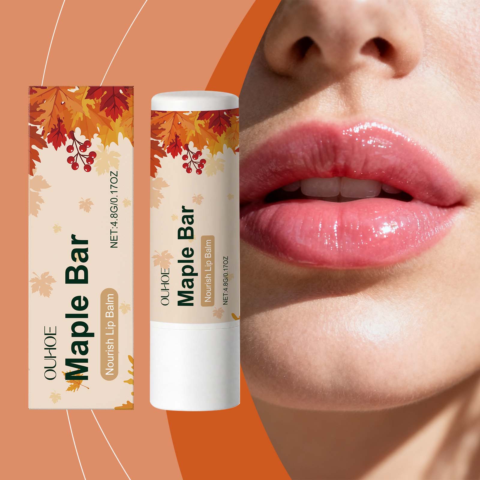 Candy Bar Lip Care Moisturizing Balm, Nourishes, Hydrates, Smooths, Long-lasting ,4.8g